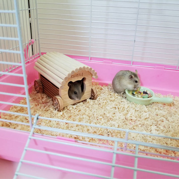 Cabin Golden Bear Nest Hamster Furniture Pet Nest