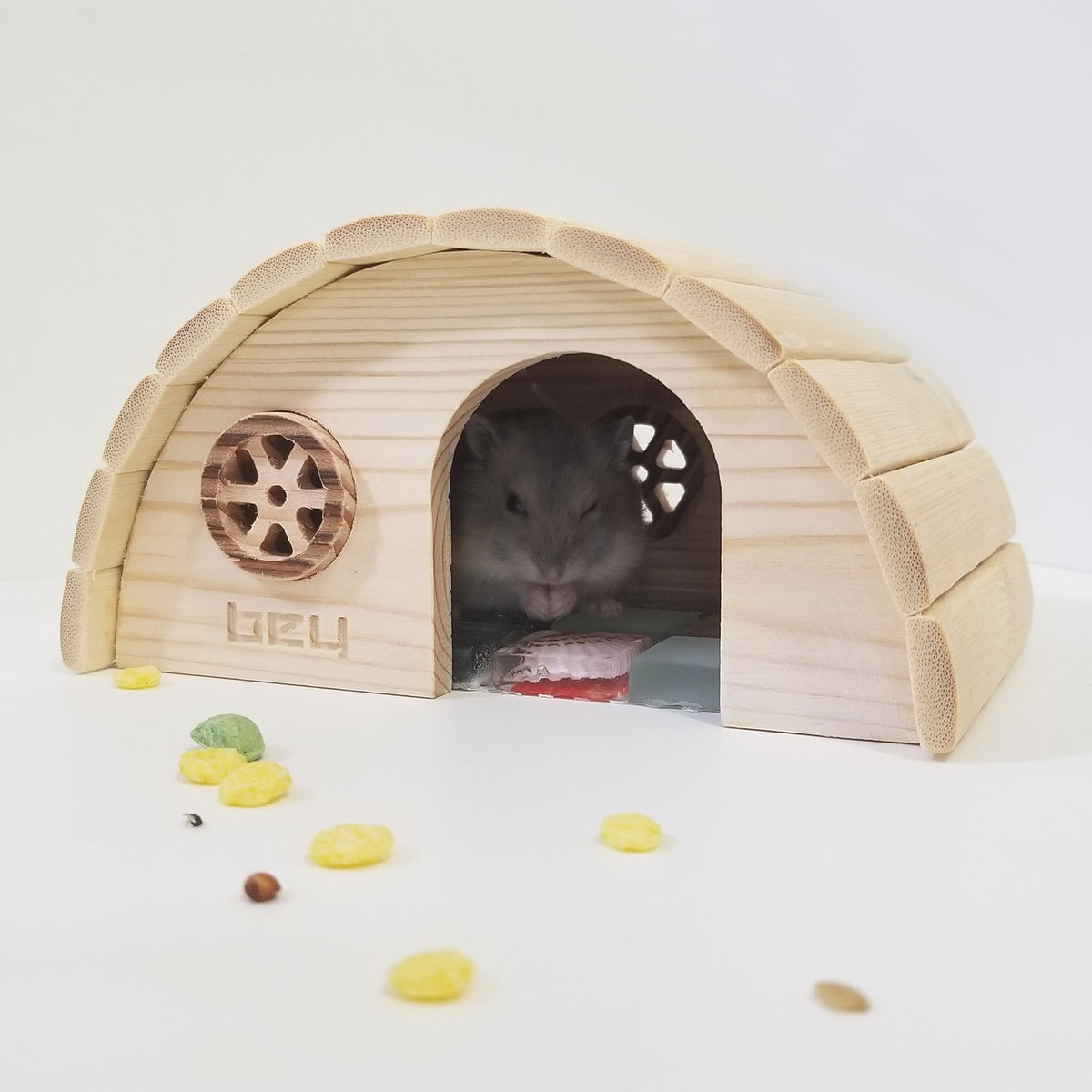 Cabin Golden Bear Nest Hamster Furniture Pet Nest